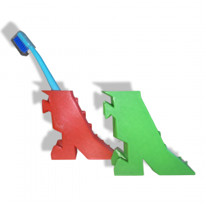 Dinozaver - stojalo za zobno ščetko dinozaver